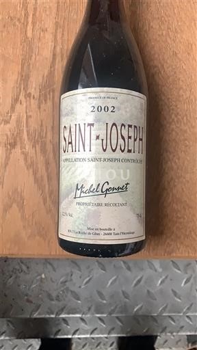 Valle del Ródano Saint-Joseph Michel Gonnet 2002