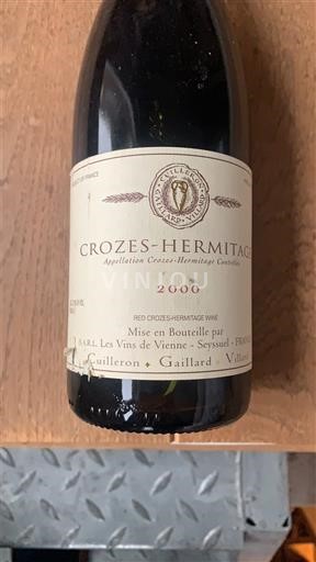 Rhônedalen Crozes-Hermitage Les Vins de Vienne 2000