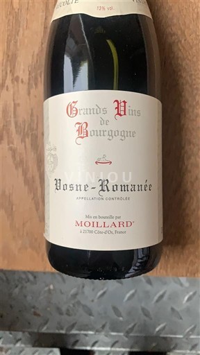 Bourgondië Vosne-Romanée Moillard 2009