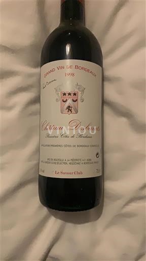 Bordeaux Premières Côtes de Bordeaux Château Sbarats 1998