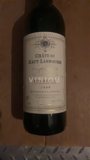 Bordeaux Château Haut Labrousse 1999