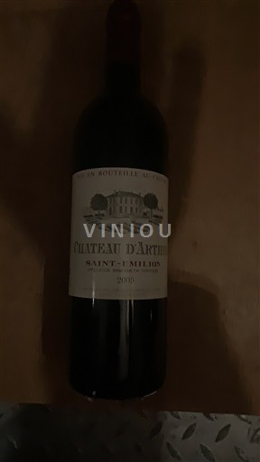 Bordeaux Saint-Émilion Château Arthus 2003