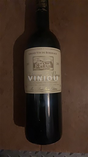 Viner Rouge sec Premier Côtes-de-Blaye Château Le Viron 2001 Frankrike Bordeaux Côtes-de-Blaye AOC