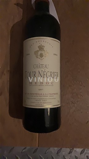 Bordeaux Médoc Château Tour Négrier 2004