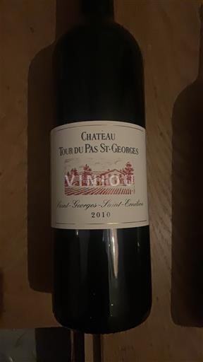 Bordeaux Saint-Georges-Saint-Émilion Château Tour du Pas St-Georges 2010