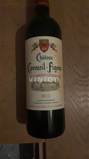 Burdeos Saint-Émilion Gran Cru Grand Cru Château Cormeil-Figeac 2012