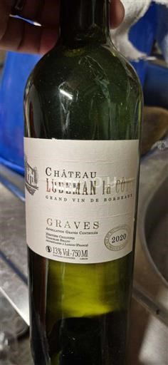 Bordeaux Graves Château Lioteman la Cour 2020