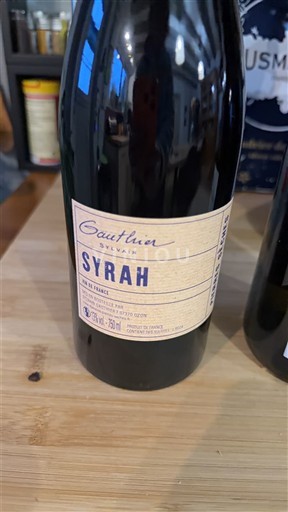 Rhône Valley Not Specified Gauthier Sylvain Syrah 2024