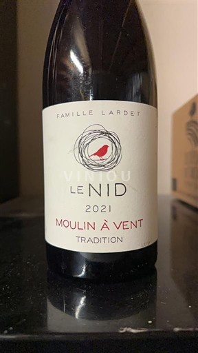 Beaujolais Moulin-à-vent Famille Lardet - Le Nid Tradition 2021