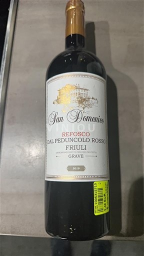 Veneto Piave San Domenico Refosco dal Peduncolo Rosso 2019