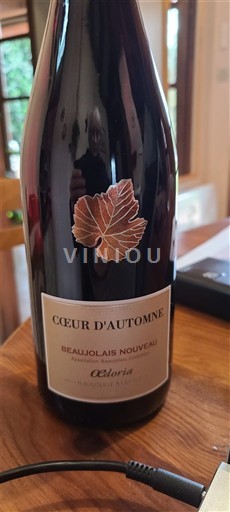 Beaujolais Beaujolais Nouveau Céloria Cœur d'Automne Não Sazonado