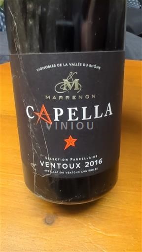 Vale do Ródano Ventoux Marrenon Capella 2016