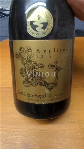 Valle della Loira Saint-Nicolas-De-Bourgueil Les Quarterons Amplitude 2012