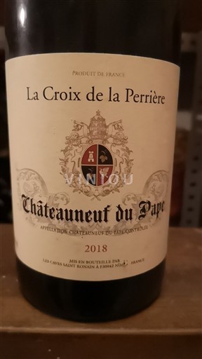 Údolí Rhôny Châteauneuf-du-Pape La Croix de la Perrière 2018