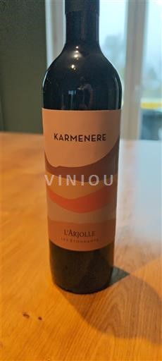 Languedoc a Roussillon Côtes de Thongue Domaine L'Arjolle Karmenere 2023