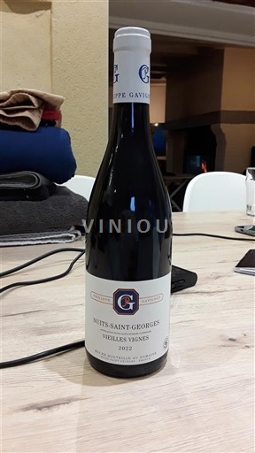 Bourgogne Nuits-saint-georges Domaine Philippe Gavignet Vieilles Vignes 2022