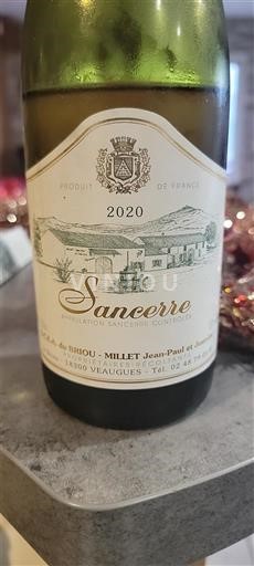 Loire Valley Sancerre Millet Jean-Paul et Jean-François 2020