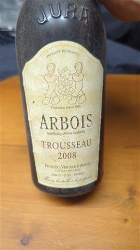 Jura Arbois Fruitière Vinicole d'Arbois Trousseau 2008