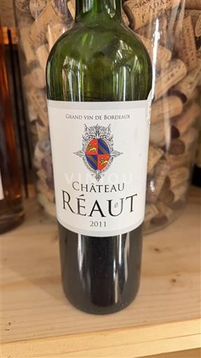Bordeaux Cadillac-côtes-de-bordeaux Château Réaut 2011
