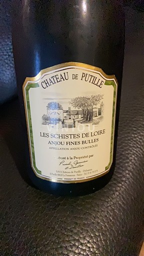 Valle della Loira Anjou Château Putille Les Schistes de Loire Senza annata