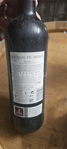 La Rioja Rioja Bodegas de Ábalos Ei vuosikertaa