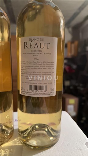 Bordeaux Réaut Blanc de Réaut 2016