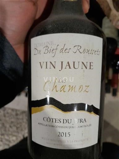 Jura Côtes-do-jura Domaine Bief des Roussets Les Chamoz 2015