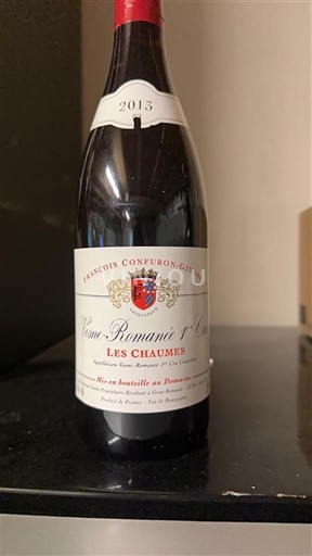 Burgundsko Nespecifikováno Premier Cru François Confuron-Gindre Les Chaumes 2013