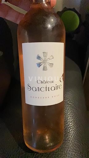 Bordeaux Bordo rose Château Le Sanctuaire 2023