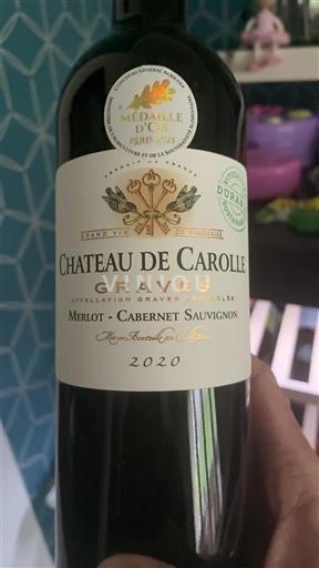 Bordeaux Graves Château Carolle 2020