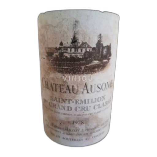 Burdeos Saint-Émilion Gran Cru Château Ausone 1978