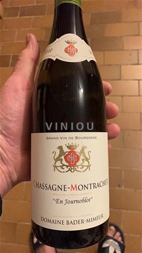 Burgundija Chassagne-Montrachet Domaine Bader-Mimeur En Journoblot 2020