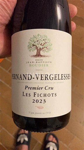 Burgundi Pernand-vergelesses Premier Cru Domaine Jean-Baptiste Boudier Les Fichots 2023
