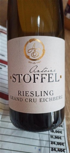 Alsace Riesling Grand Cru Antoine Stoffel Eichberg 2023