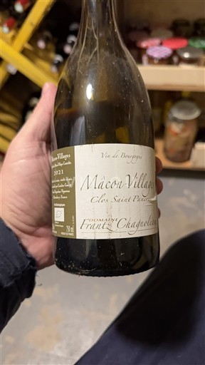 Burgundi Mâcon ja Mâcon-kylät Domaine Franz Chagnoleau Clos Saint Pancras 2021