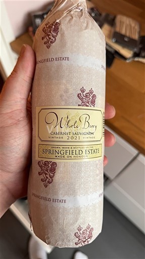 Valle del Breede Robertson Springfield Estate Whole Berry 2021