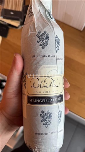 Valle del Breede Robertson Springfield Estate The Work of Time 2018