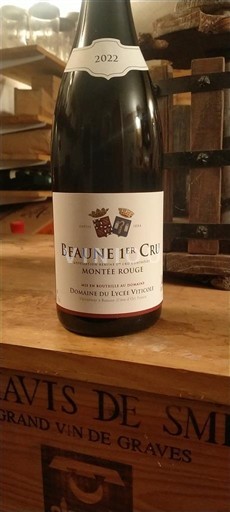 Burgundsko Nespecifikováno Premier Cru Domaine Lycée Viticole Montée Rouge 2022
