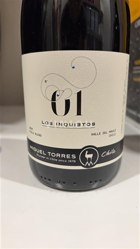 Vale do Maule Não especificado Miguel Torres Los Inquietos Nº01 2020