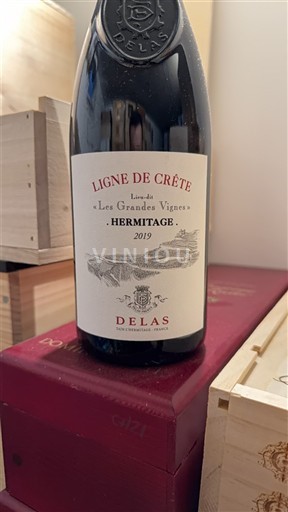 Rhône-dalen Hermitage Delas Ligne de Crête Les Grandes Vignes 2019