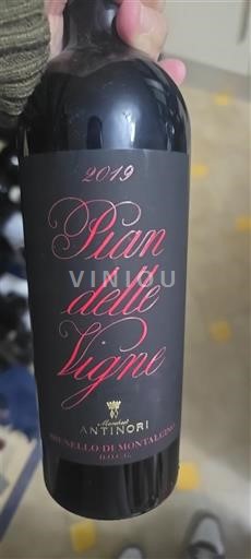 Toscana Brunello di Montalcino Antinori Pian delle Vigne 2019