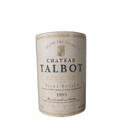 Bordeaux Saint-Julien Château Talbot 1995