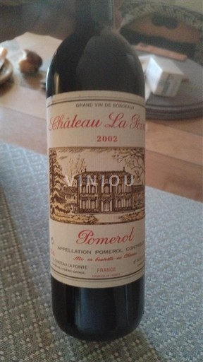 Bordeaux Pomerol Château La Pointe 2002