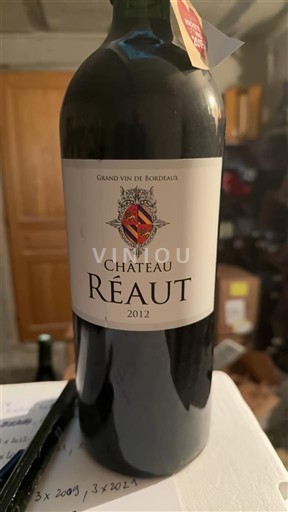 Bordeaux Cadillac-côtes-de-bordeaux Château Réaut 2012