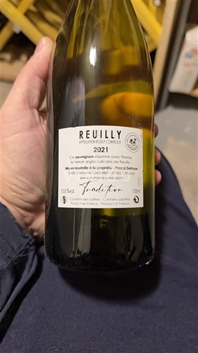 Vale do Loire Reuilly Domaine Cordier Tradition 2021