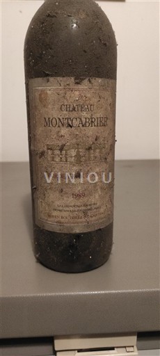 Burdeos Bordeaux superior Château Montcabrier 1989