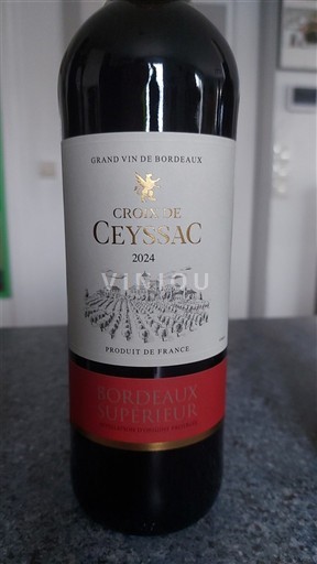 Bordéus Bordeaux Superior Croix de Ceyssac 2024