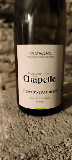 Elsass Domaine Chapelle Lieu dit Husaren 2023