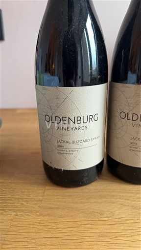 Região Costeira Stellenbosch Oldenburg Vineyards Jackal Buzzard Syrah 2014