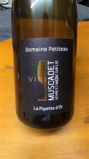 Vallée de la Loire Domaine Petiteau La Pipette d'Or 2024